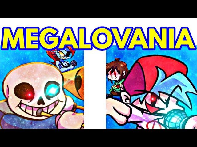 Friday Night Funkin' VS MEGALOVANIA | Undertale (FNF Mod/Hard/Demo)