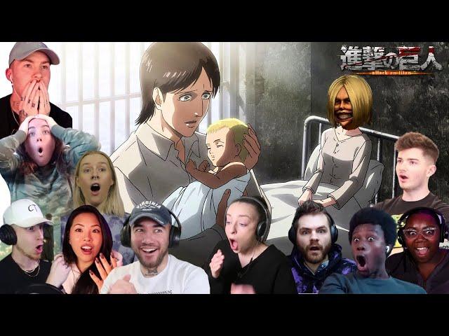 ANIME NEWBIES REACT TO GRISHA'S FLASHBACK! ATTACK ON TITAN SEASON 3 EPISODE 20 REACTION COMPILATION