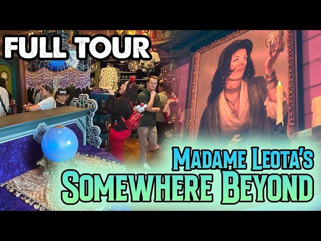 FULL TOUR of Madame Leota's Somewhere Beyond Haunted Mansion Gift Shop at Disneyland