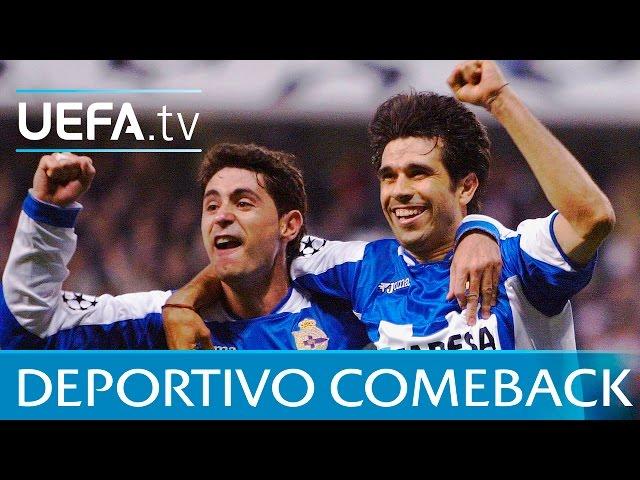 Highlights: Deportivo come back from 4-1 down to win against Milan