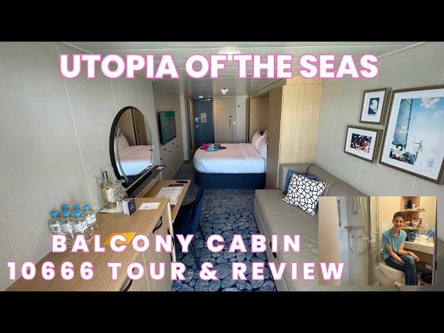 Utopia of the Seas | Balcony Cabin 10666 Tour & Review