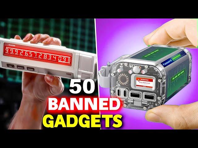 50 Banned Gadgets you can buy on Amazon in 2024