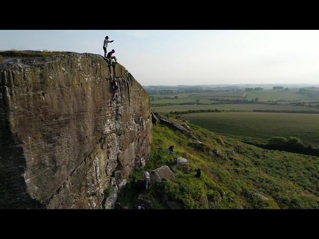 Rothley Crack VS *** - Rothley Crag, Northumberland (Corker!)