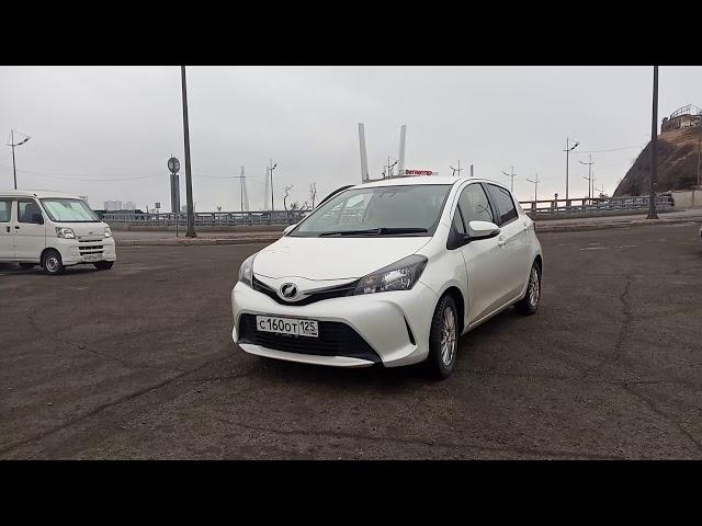 Toyota Vitz 2016 года. Анонс на небольшой обзор