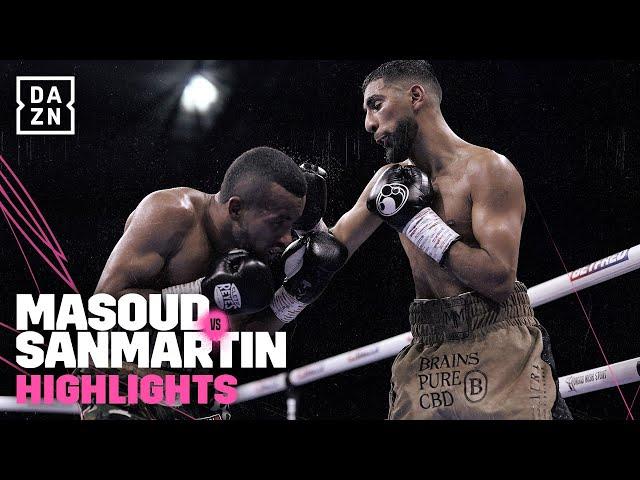 Close Decision  Shabaz Masoud vs. Jose Sanmartin Fight Highlights