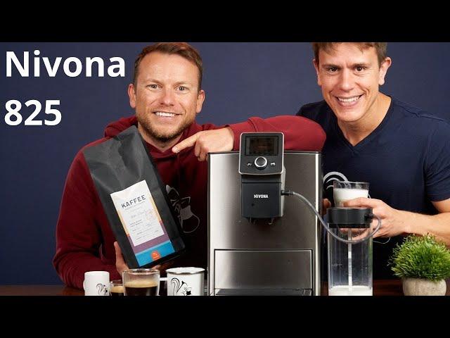 Nivona NICR 825 Kaffeevollautomat im Test | Wir probieren Espresso, Kaffee und Latte Macchiato