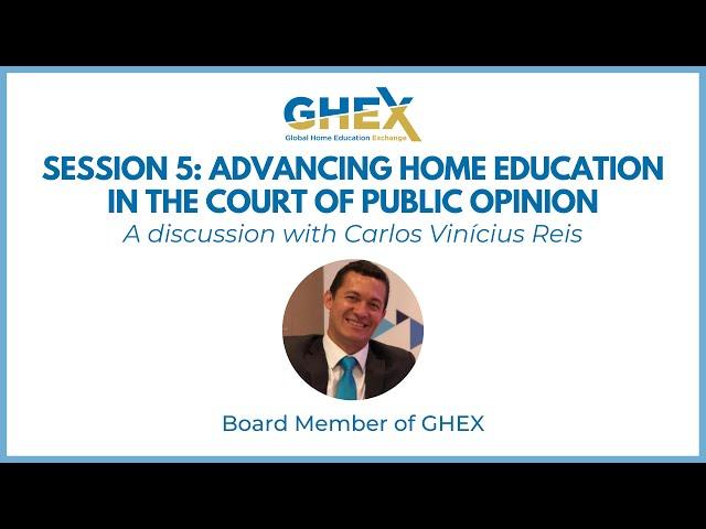 Carlos Vinícius Reis - Advancing Home Education in the Court of Public Opinion