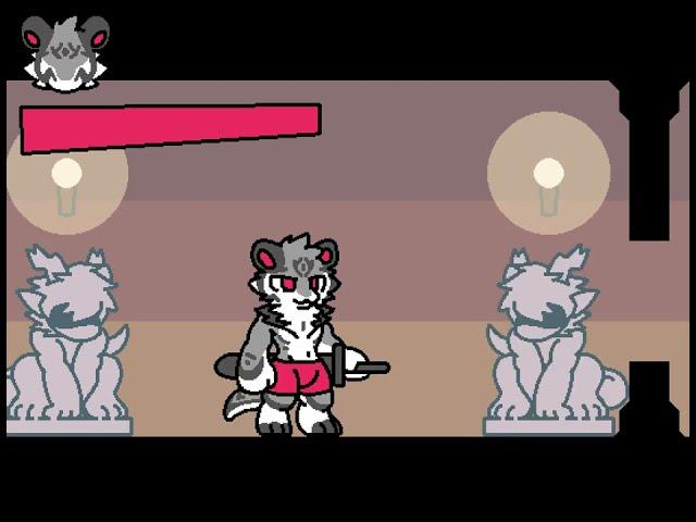 【furry】New ACT action game #Internal αMechanism Test Version# Trial video leaked!