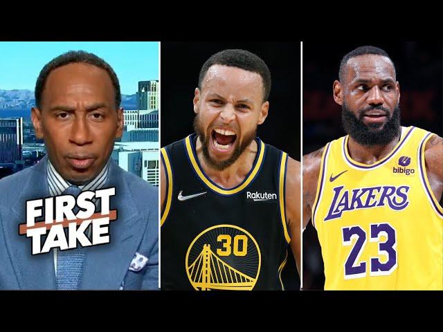 FIRST TAKE | Steph Curry's Warriors or LeBron's Lakers - Who has impressed more? - Stephen A. Smith