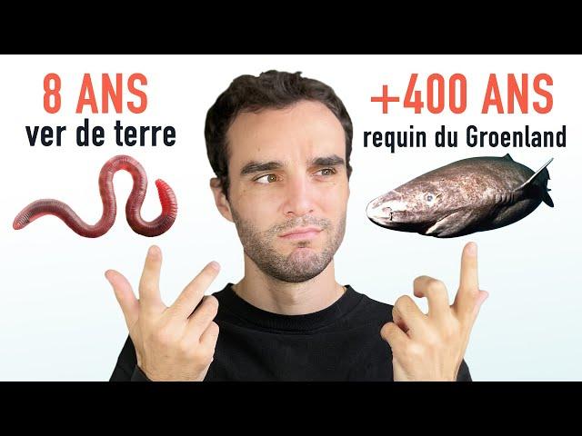 L'étrange durée de vie des animaux ! (Ver de terre 8 ans sérieux...)