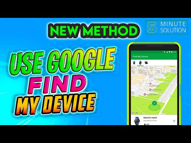 How to use google find my device 2024 | Remotely find, lock, or erase