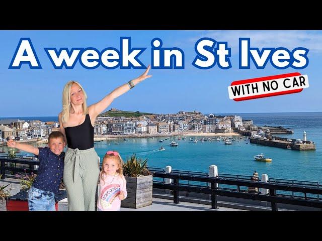 ST IVES FAMILY HOILDAY VLOG, CORNWALL, things to do in St Ives and surrounding areas with kids 🩵🩷