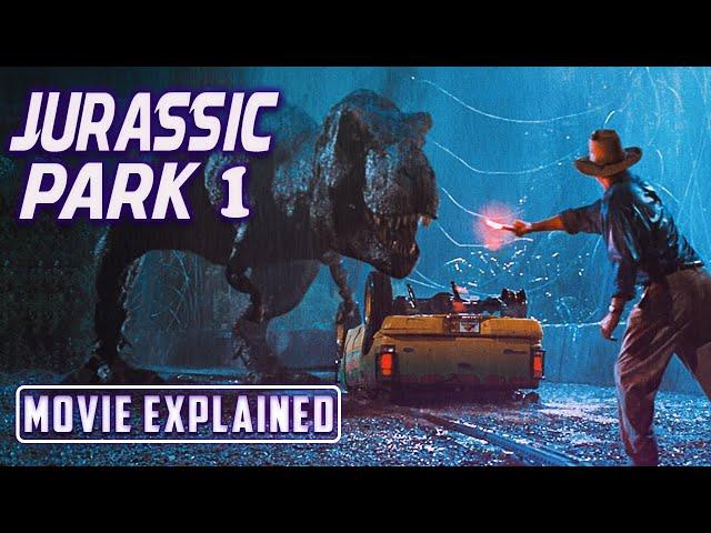 Jurassic Park (1993) Movie Explained in Hindi Urdu | Dinosaur Movie