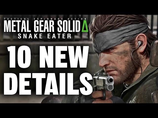 Metal Gear Solid Delta: Snake Eater - 10 NEW Things You NEED TO KNOW