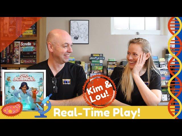 FOR SCIENCE! A Playthrough and Review with Kim and Lou!