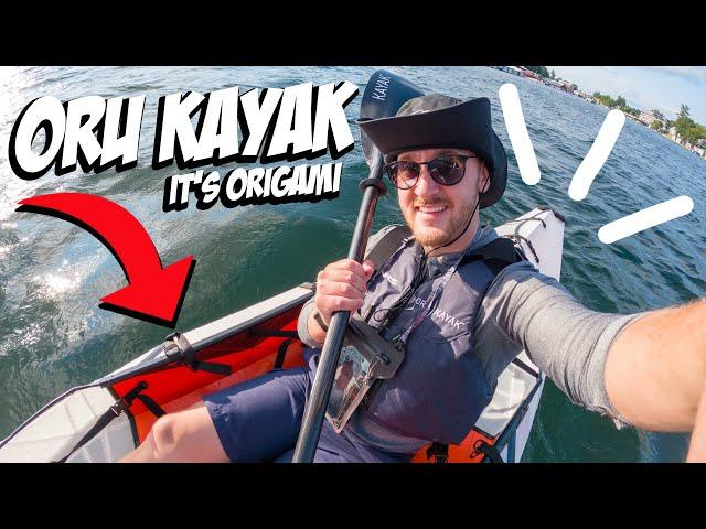 Kayaking Around Lake Winnipesaukee, New Hampshire in the Oru Kayak Inlet!  | Raymond Strazdas