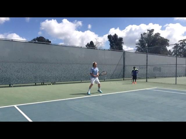 Forehand Hitting Pattern to End Big Points - Dan Hiddleson