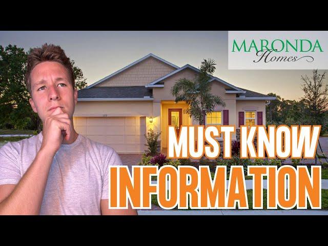 Maronda Homes North Port Florida- Everything You Want To Know