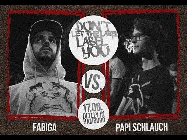 Papi Schlauch vs Fabiga // DLTLLY RapBattle (Hamburg) // 2017