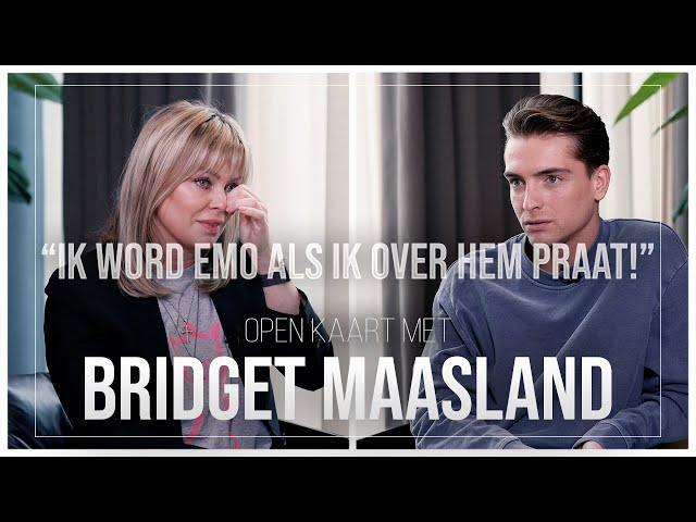 BRIDGET MAASLAND EMOTIONEEL. Over ZOON, DE BREUK met ANDRÉ, DE PERS & DATEN.