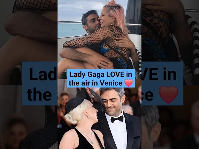 Lady Gaga love in the air in Venice #ladygaga #venice