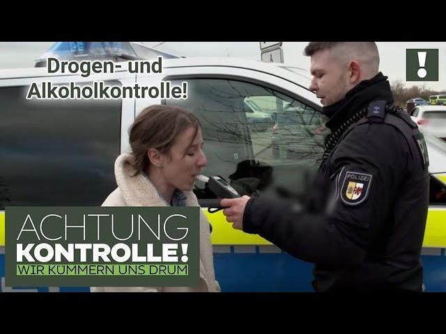 Dr*genkontrolle!  7 Pust-Versuche und ein Urintest | Achtung Kontrolle