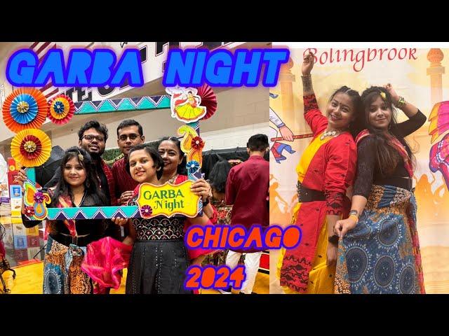 GARBA NIGHT| BOLINGBROOK | GARBA DANCE| MEET UP| MUSIC BAND| SONG|Chicago| USAVlog