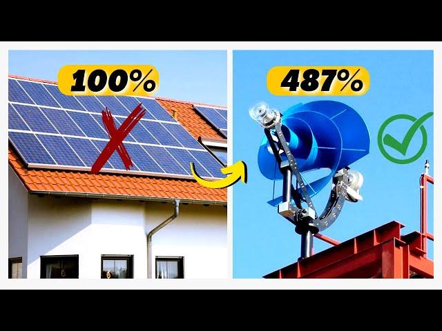 EL FIN DE LA ERA SOLAR, Esta Súper TURBINA EÓLICA Puede Acabar Con Todo MENOS QUE...