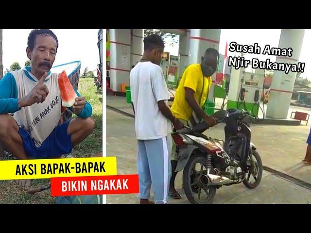 Ngakak Guling-Guling..!! Deretan Aksi Lawak Bapak-Bapak Bikin Tepok Jidat