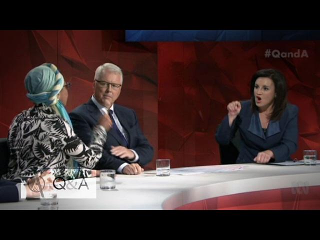 Sharia law debated by Yassmin Abdel-Magied and Jacqui Lambie on Q&A | ABC News