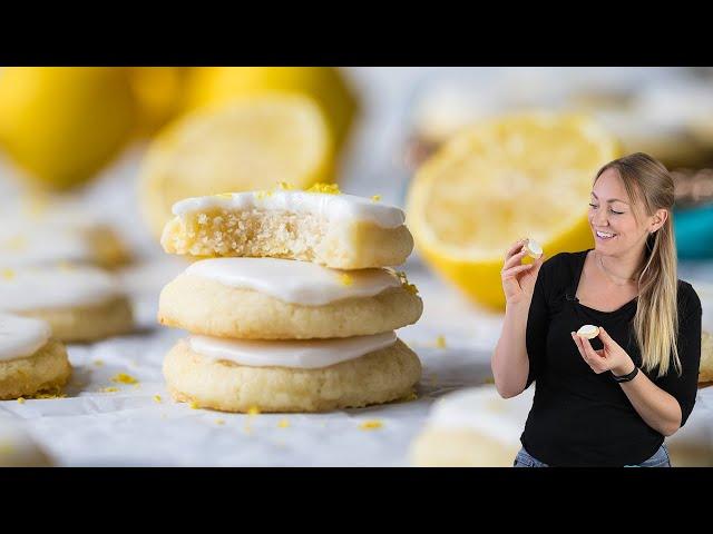 Lemon Meltaway Cookies Made with REAL Lemons