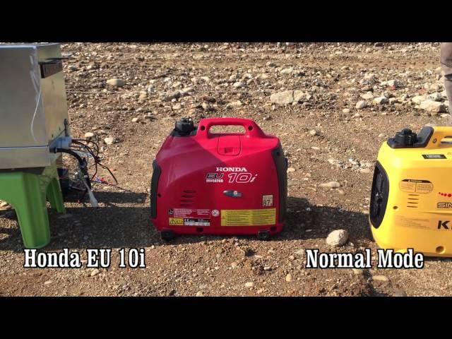 Test dB Mobiltech Zeus 1000 vs Honda EU 10i vs Kipor IG1000