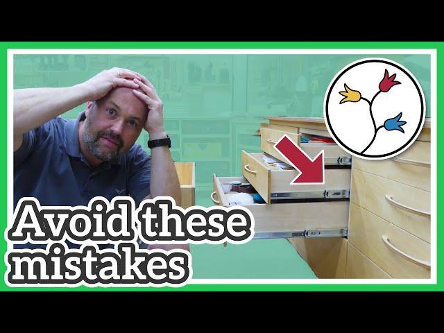 Drawer Slide Installation Tips: Avoid these mistakes!