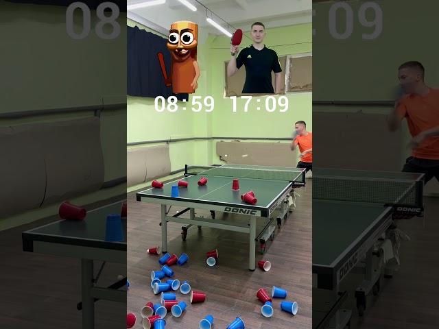 Who will faster: Sahur or table tennis player? #fyp #foryou #sahur #tungtungtungsahur #tabletennis