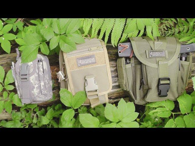 Подсумки Maxpedition M-2, M-5, M-4 для леса и EDC