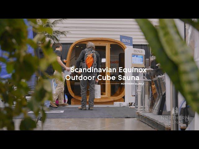 Introducing the Equinox Outdoor Cube Sauna