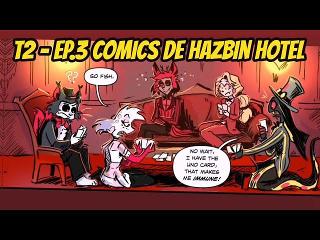 CÓMICS DE HAZBIN HOTEL - T2: RECOPILACIÓN #3 #hazbinhotel #humor #fandub