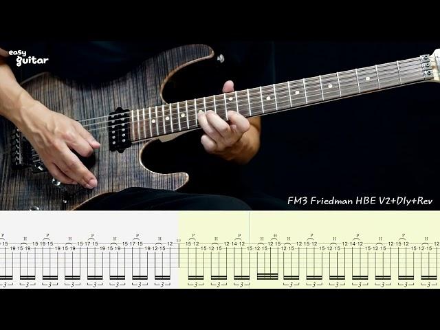 Whitesnake - Crying in the Rain Guitar Solo Lesson With Tab Part.2/2(Slow Tempo)