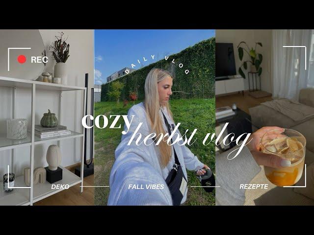 Neue Rezepte testen, Deko Shopping & haul, Herbst vibes  | DAYS IN MY LIFE