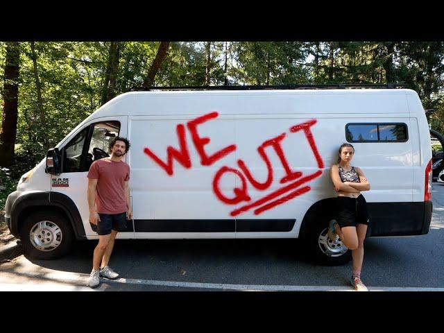 Why We Quit Van Life