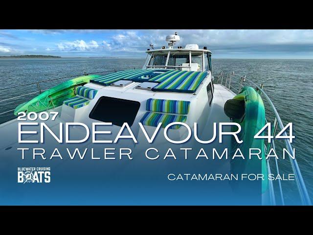 Happy Daze  | 2007 Endeavour 44 Trawler Catamaran | Trawler for Sale