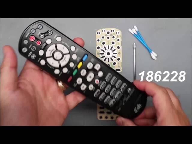 How to fix the buttons in Dish Network Remote  40.0 2G UHF 186228