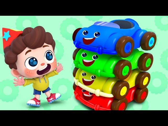 Put Away Your Toy Cars, Baby | Good Habits | Learn Colors | Nursery Rhymes & Kids Songs | BabyBus