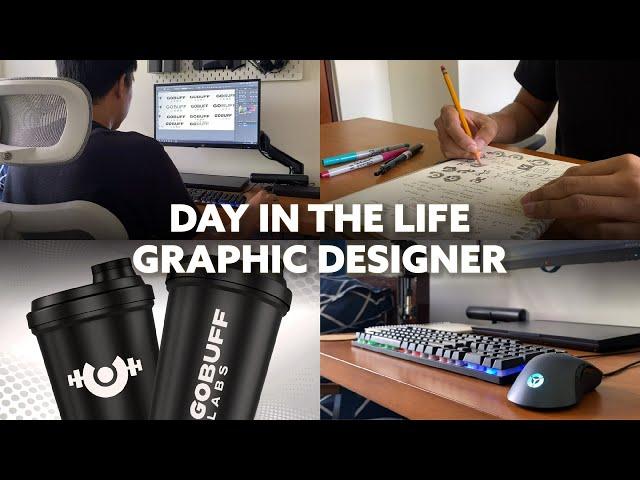 Day in the Life of a Freelance Graphic Designer in Philippines | Logo Design |  Filipino Freelancer