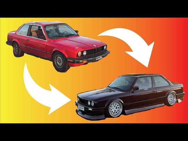 Building A BMW E30 In 10 Minutes!