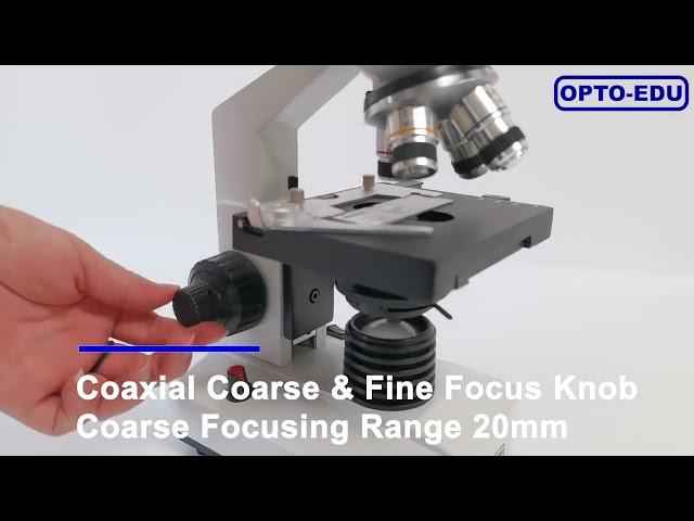 OPTO-EDU A31.5121-T Digital Biological Microscope Trinocular 5.0M