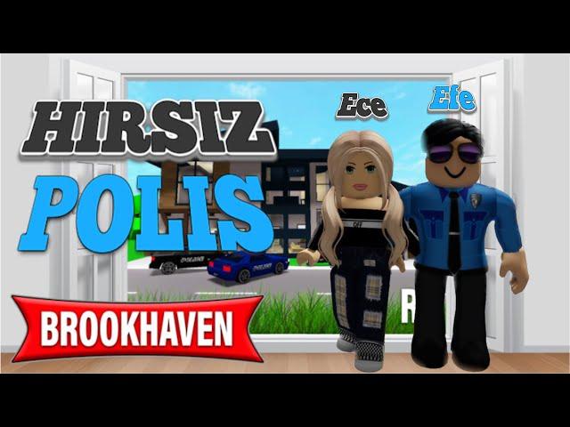 ROBLOX Brookhaven  - Abimle Hırsız Polis Oynadık 