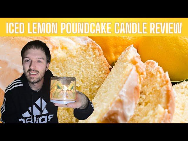 Iced Lemon Poundcake Candle Review | Bath & Body Works