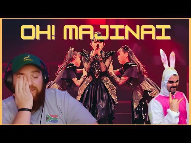 South African Reacts to BabyMetal ft Joakim Brodén - Oh! MAJINAI (First Time!)