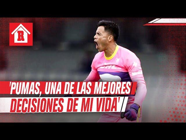 Talavera habló sobre lo que significo para él llegar a Pumas